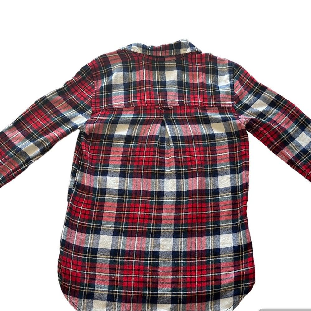 American Eagle | Red Plaid Boyfriend Flannel Shirt “Ahhmazingly Soft!” | Size - Picture 4 of 8